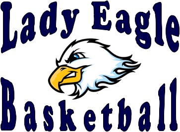 Lady Eagle Basketball Tshirt Option 2